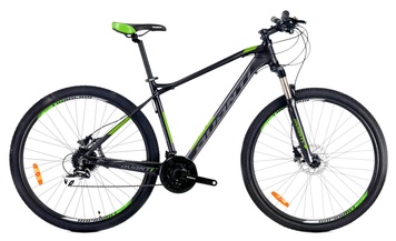 Велосипед Avanti CANYON 29 ER, Чорно-зелений, 17