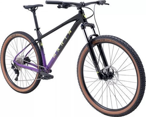 Велосипед 27,5" Marin BOBCAT TRAIL 4, Чорно-фіолетовий, M" (165-180 см)