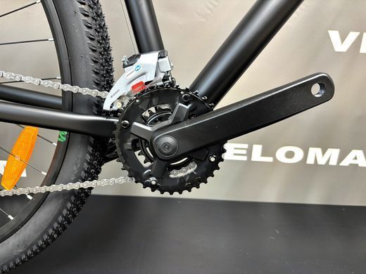 Велосипед 29" WALK Genezis (2*8) 2026, Чорно-зелений, 19" (175-190 см)