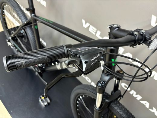 Велосипед 29" WALK Genezis (2*8) 2026, Чорно-зелений, 19" (175-190 см)