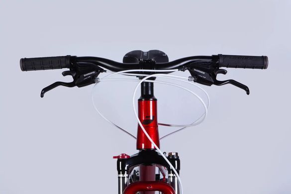 Велосипед 26" Formula MOTION DD FR 2026, Червоний, 13" (135-150 см)