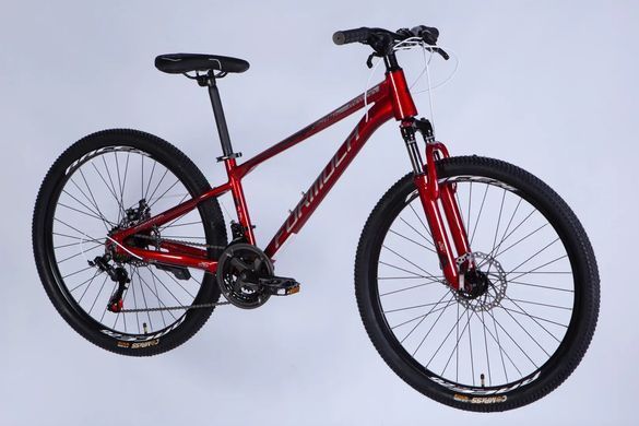 Велосипед 26" Formula MOTION DD FR 2026, Червоний, 13" (135-150 см)