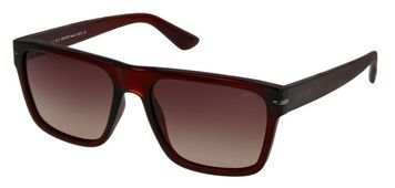 Очки Relax Arlo коричневый, gun crystal, линза brown grady (TAC 1,0mm Polarized), кат. 3