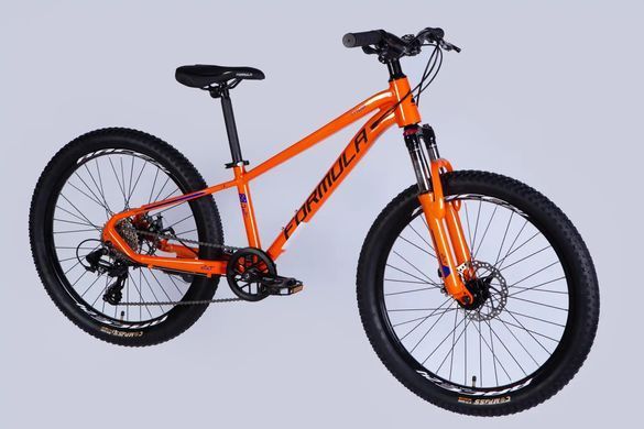 Велосипед 24" Formula THOR DD CS 2026, Помаранчевий, 12" (125-145 см)