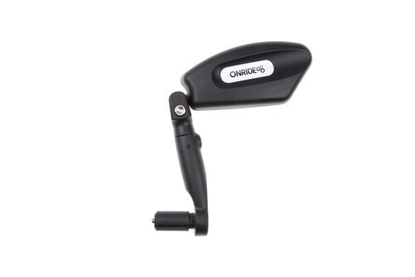 Зеркало ONRIDE Eye из нержавеющей стали торцевое левое 11х4,5 см
