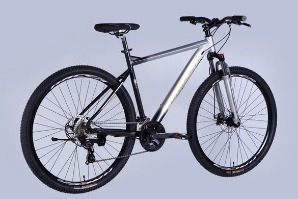 Велосипед 29" Formula F-1 DD CS 2026, Чорно-сірий, 21" (185-200 см)