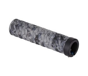 Ручки на руль с одним замком KLS Poison LockOn серый/черный