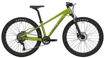 Велосипед CYCLONE RX 26" (2024), Жёлтый, S