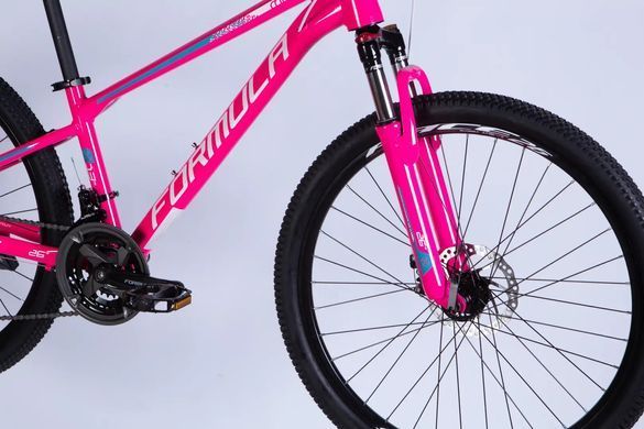 Велосипед 26" Formula MOTION DD FR 2026, Рожевий, 13" (135-150 см)