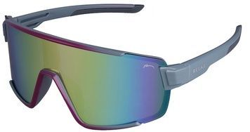 Очки Relax Jump black matt, линза brown (PC), rose gold revo, кат. 3
