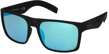 Очки Relax Orin black rubber, линза smoke (TAC 1,1mm photochromic polarized), ice blue revo, кат.