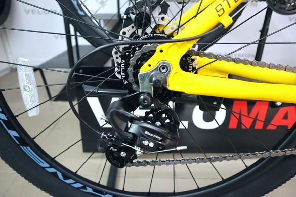 ВЕЛОСИПЕД KINETIC STORM 27.5&rdquo; (2023), Жовтий, 17" (155-175 см)