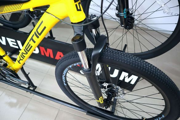 ВЕЛОСИПЕД KINETIC STORM 27.5&rdquo; (2023), Жовтий, 17" (155-175 см)