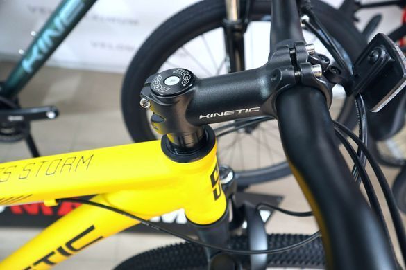 ВЕЛОСИПЕД KINETIC STORM 27.5&rdquo; (2023), Жовтий, 17" (155-175 см)