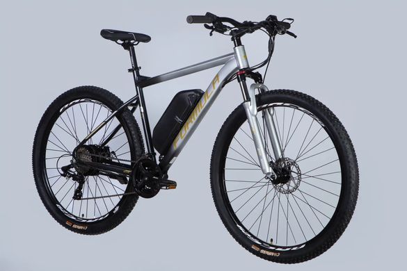 Велосипед з електроприводом 29" Formula eF-1 DD CS 48B 12.5А*г 500Вт 2026, Сірий, 21" (182-200 см)