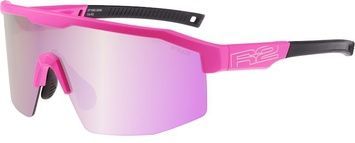 Очки R2 GAIN neon/pink (TR90), линза brown, покрытие pink full revo, кат. 2