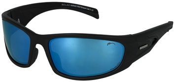 Очки Relax Nargo black matt, линза brown (TAC 1,0mm Polarized), ice blue revo, кат. 3