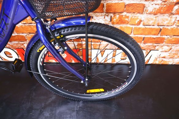 Велосипед сталь 24 Formula SMART  2024, Темно-синій, 15
