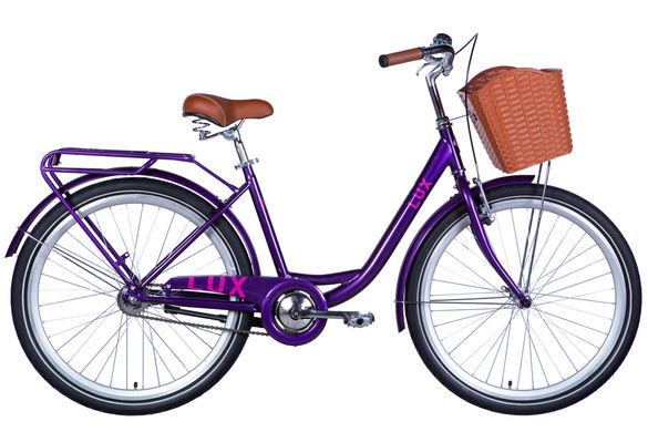 Велосипед 26" Dorozhnik LUX 2024, Фіолетовий, 17