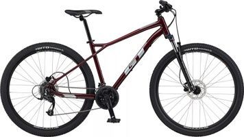Велосипед 29" GT Aggressor Expert, Бордовий, M" (165-180 см)