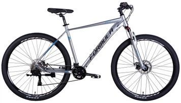 Велосипед 29" Formula ZEPHYR 3.0 DD CS 2026, Сріблястий, 19" (172-188 см)