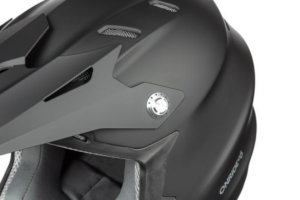 Шолом фулфейс ONRIDE Fast Fullface L (59-60 см) чорний