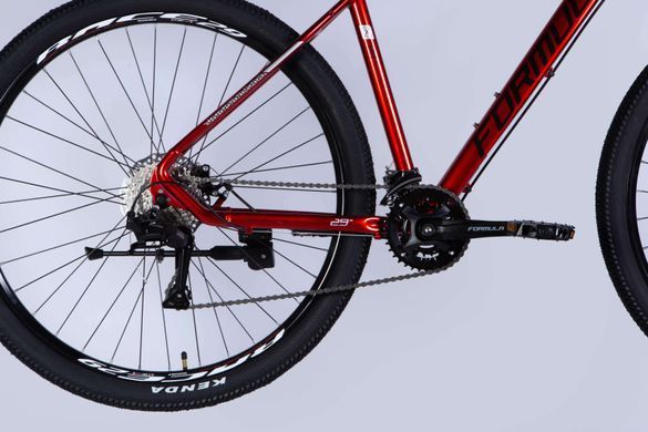 Велосипед 29" Formula ZEPHYR 3.0 DD CS 2026, Червоний, 19" (172-188 см)