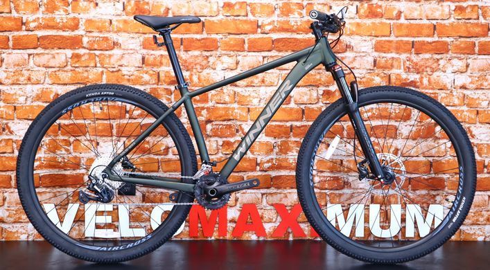 Велосипед Winner SOLID WRX 29 (2024), Зелений, M" (165-180 см)