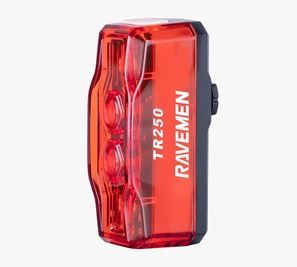 Задний свет Ravemen TR250 (250 lm, 800 mAh) с датчиком движения