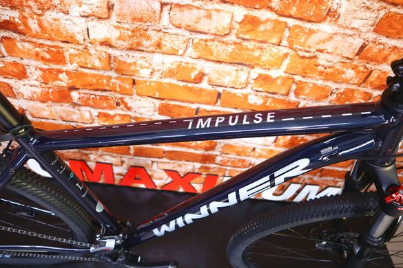 Велосипед Winner IMPULSE 29 (2024), Темно-синий, S